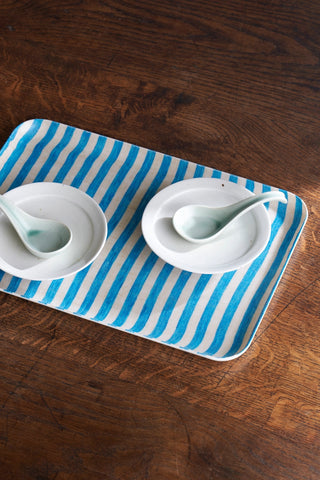 Medium Coated Linen Tray, Francis