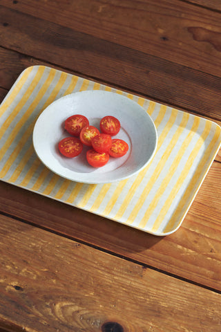 Medium Coated Linen Tray, Henry