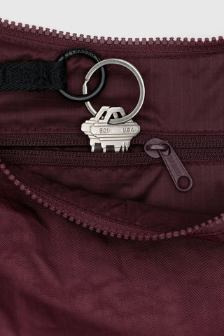 Medium Crescent Bag Mahogany