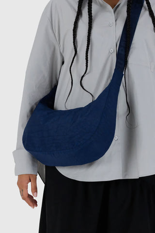 Medium Crescent Bag Navy