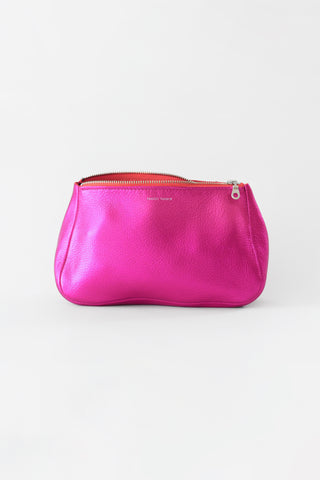Medium Electric Pink Shimmer Fatty Pouch