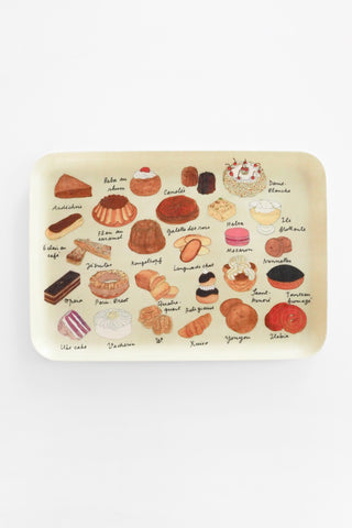Medium Sweets + Treats Coated Linen Tray