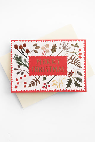 Merry Christmas Greeting Card