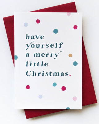 Merry Little Christmas Greeting Card