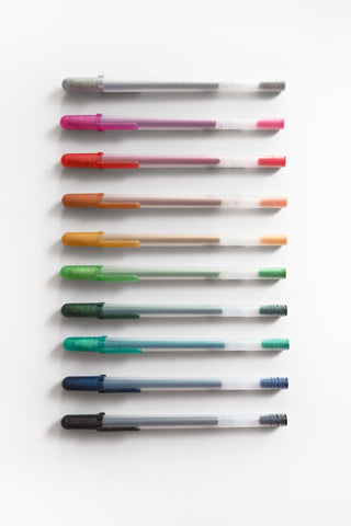 Metalic Gelly Pen