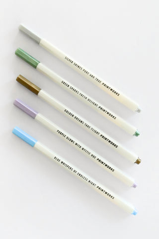 Metallic Art Markers Set