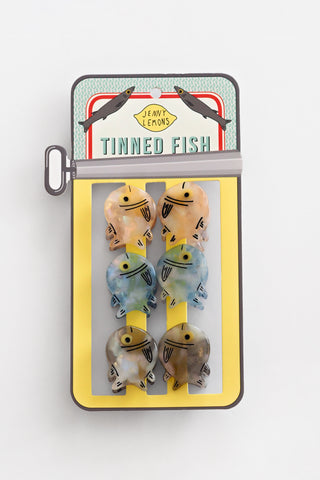 Micro Fish Hair Claw Clip Set
