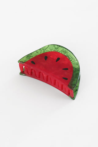 Midi Watermelon Hair Claw Clip