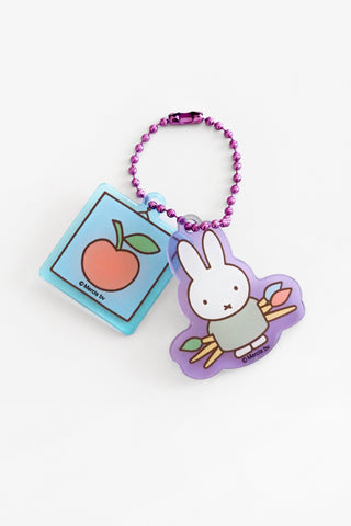 Miffy Artsy Charm Key Chain