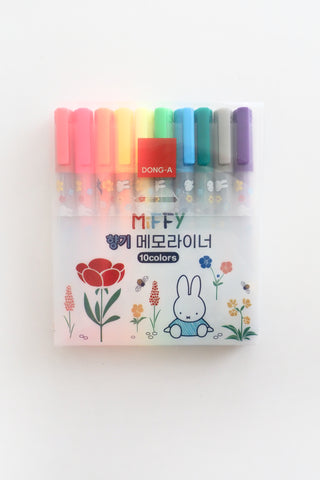 Miffy Scented Highlighter – 10 Colors