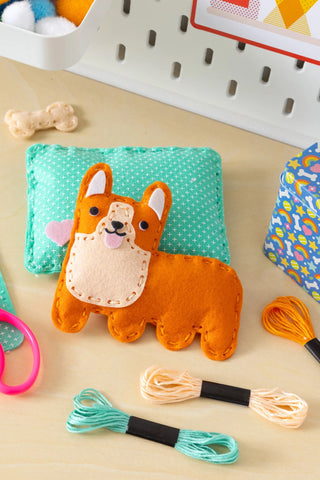 Mini Craft Kit: Pocket Pet Corgi