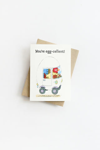 Mini Egg-Cellent Greeting Card