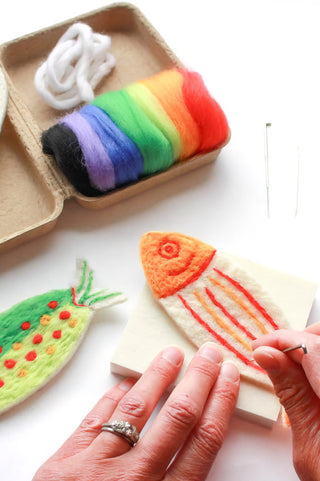 Mini Fish Felting Kit