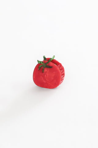 Mini Hair Claw Tomato