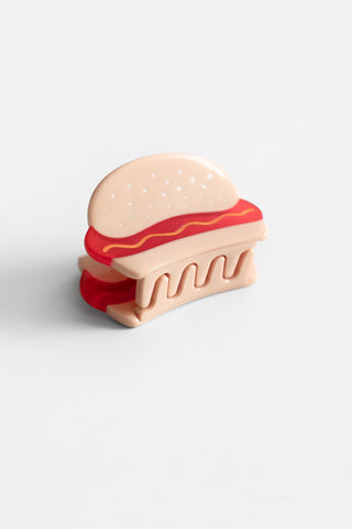 Mini Hot Dog Hair Claw