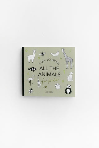 Mini How to Draw Books for Kids All the Animals