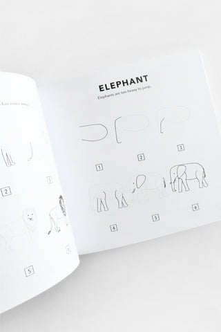 Mini How to Draw Books for Kids All the Animals