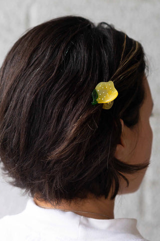 Mini Lemon Hair Claw
