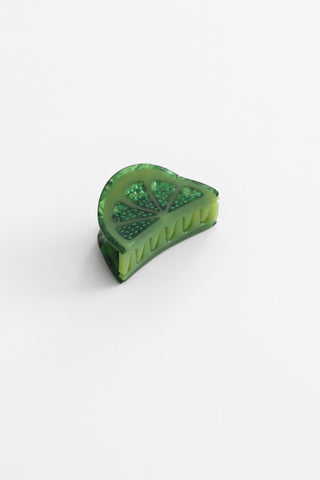 Mini Lime Hair Claw