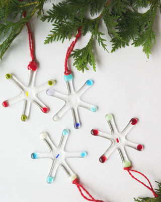 Mini Mod Star Burst Ornaments