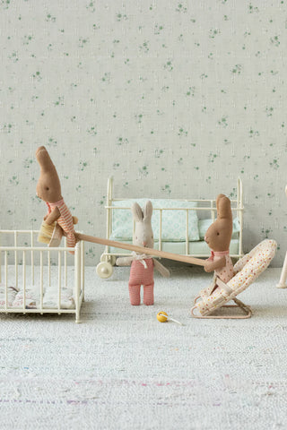 Mini Yellow Check Rabbit