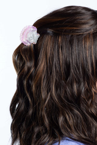 Mini Scallop Shell Hair Claw Clip