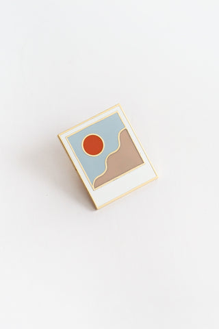 Minimal Landscape Enamel Pin