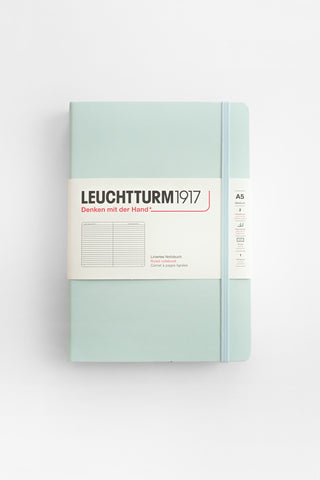 Mint Hardcover Notebook Ruled