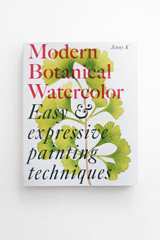 Modern Botanical Watercolor Painting