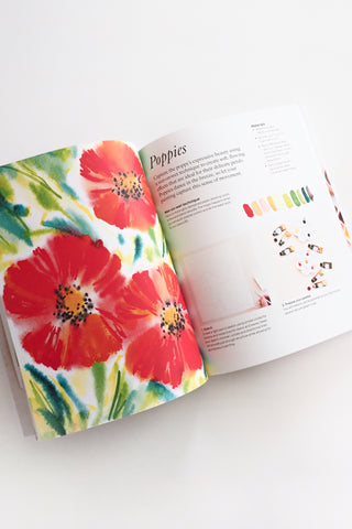 Modern Botanical Watercolor Painting