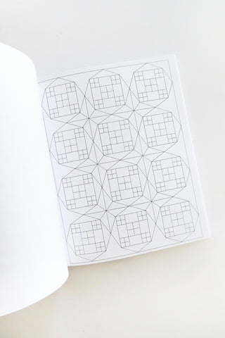 Modern Quilting Coloring Book: Adult Coloring Book