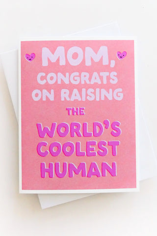 Mom, Congrats Mother's Day Greeting Card