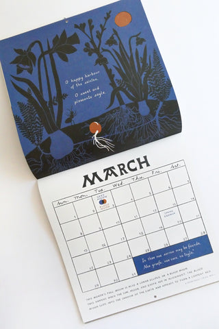 Moon 2026 Wall Calendar