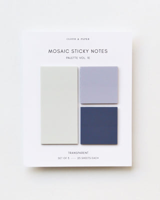 Mosaic Sticky Notes, Palette Vol. 1E