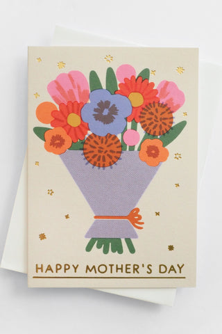 Mother's Day Bouquet Greeting Card