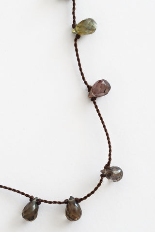 Multi Tourmaline Meadow Necklace