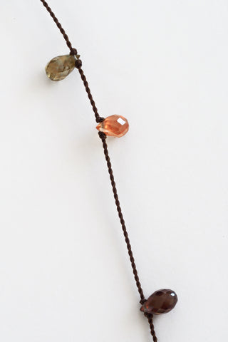 Multi Tourmaline Meadow Necklace