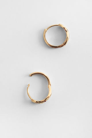 Multicolor Marquise Heart Huggie Earrings