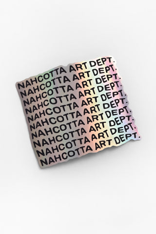 Nahcotta Art Dept Sticker