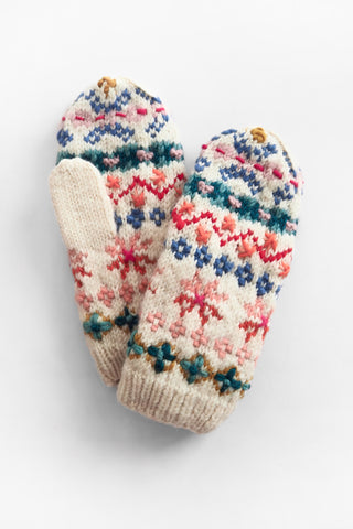 Natural River Mittens