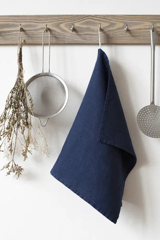 Linen Kitchen Towels • Blues