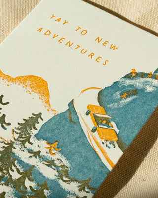 New Adventures Greeting Card