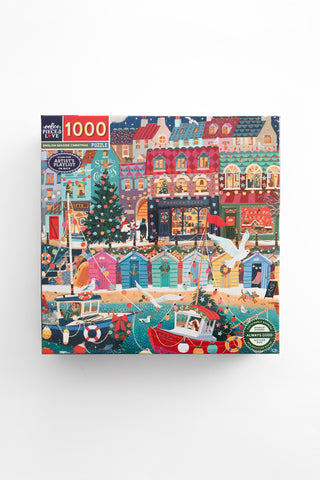 New English Seaside Christmas Holiday Puzzle