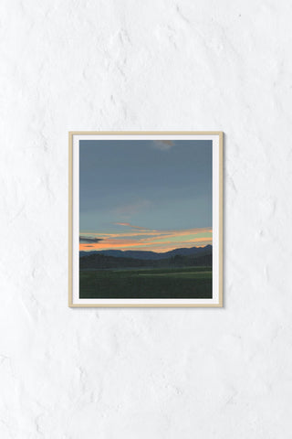 Newry Summer Sunset Art Print