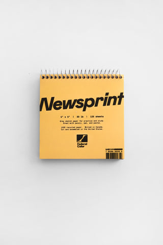 Newsprint Notebook