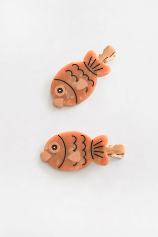 No Crease Taiyaki Hair Clip Set