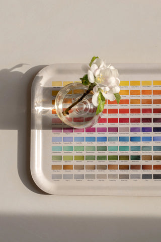 Nomenclature of Colors Birchwood Tray