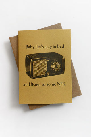 NPR Greeting Card