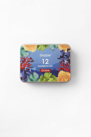 Ocean Colors Pocket Watercolor Set