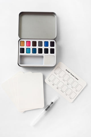 Ocean Colors Pocket Watercolor Set